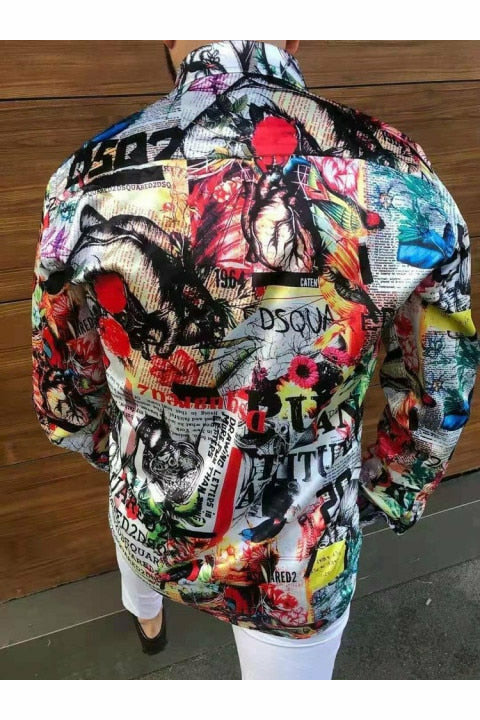 Printed Shirts Long Sleeve