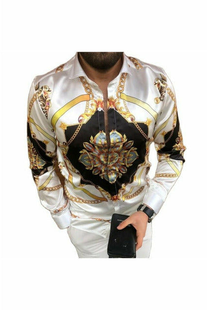 Printed Shirts Long Sleeve
