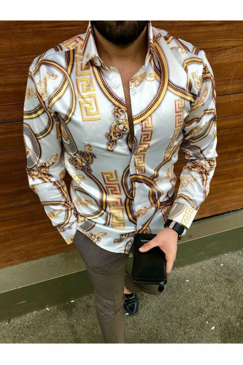 Printed Shirts Long Sleeve