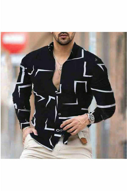 Printed Shirts Long Sleeve