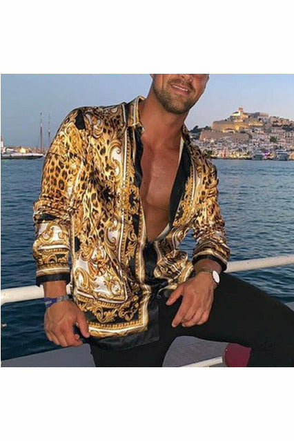 Printed Shirts Long Sleeve