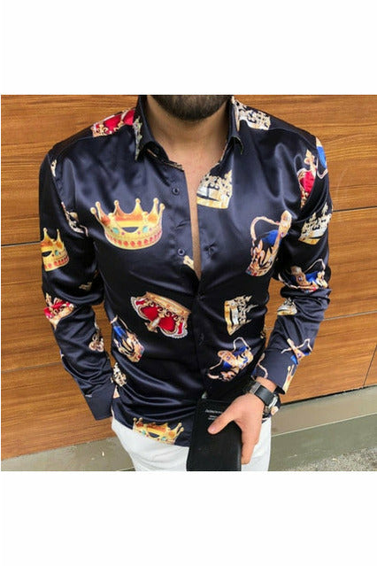 Printed Shirts Long Sleeve