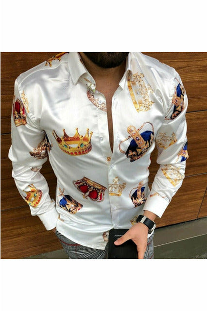 Printed Shirts Long Sleeve