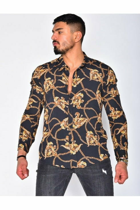 Printed Shirts Long Sleeve