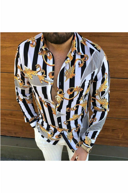 Printed Shirts Long Sleeve