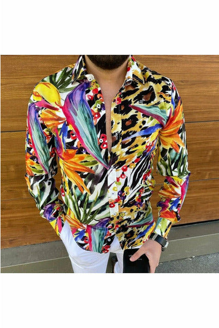Printed Shirts Long Sleeve