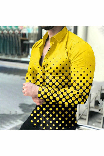 Printed Shirts Long Sleeve
