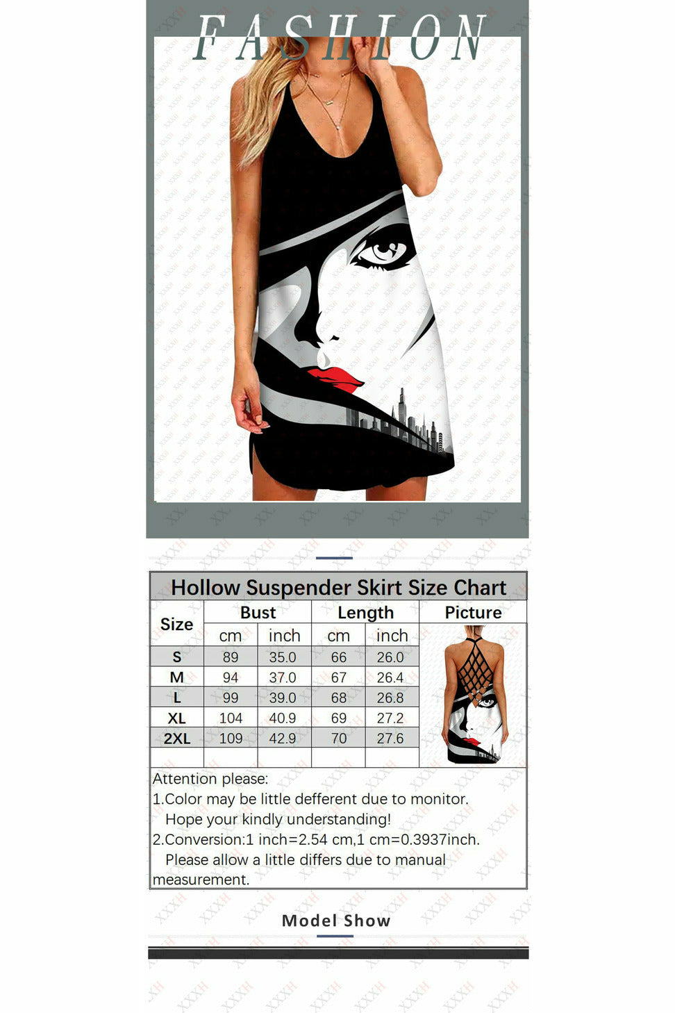 ARTNSOUL™ - 3D Printed Hollow Suspender Skirt