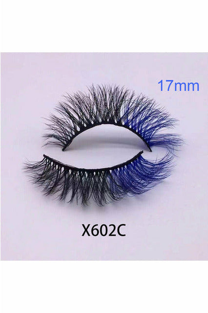 3D Mix Color False Lashes