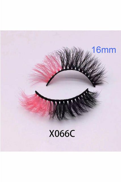 3D Mix Color False Lashes