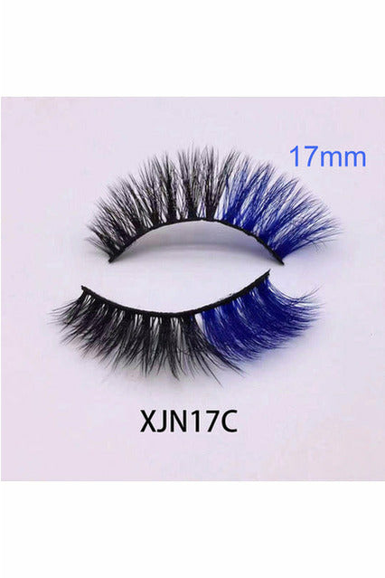 3D Mix Color False Lashes