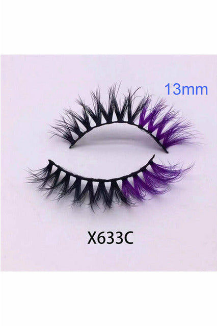 3D Mix Color False Lashes