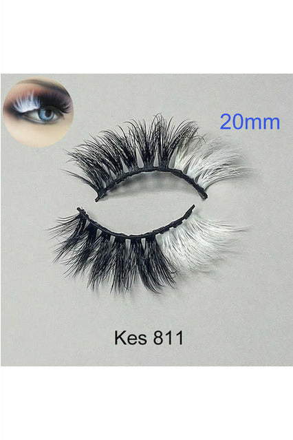 3D Mix Color False Lashes