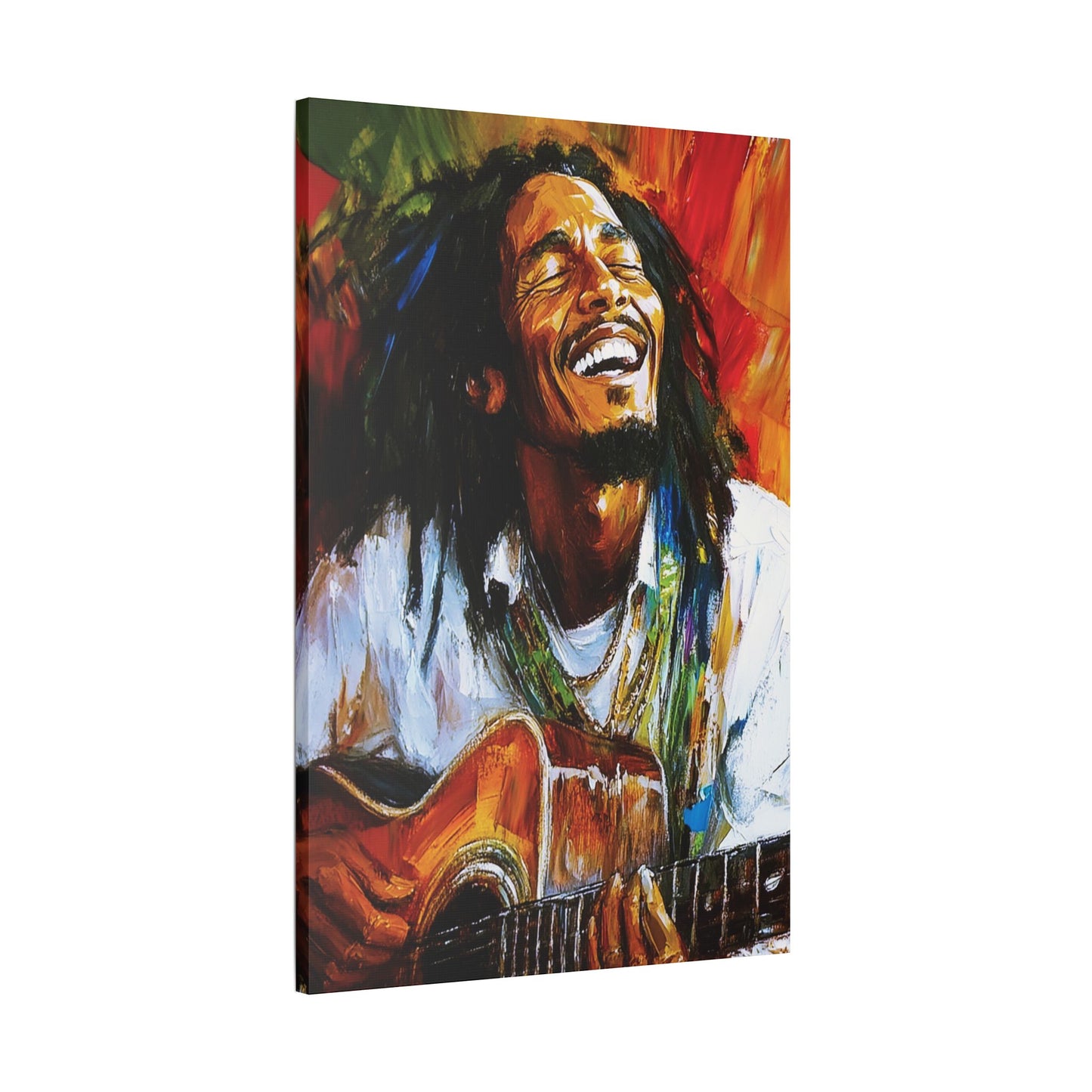 Marley AI Satin Canvas, Stretched