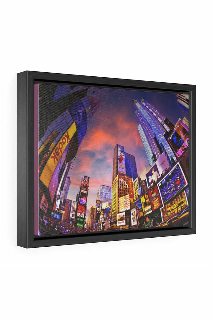 Times Square Gallery Canvas Wraps, Horizontal Frame