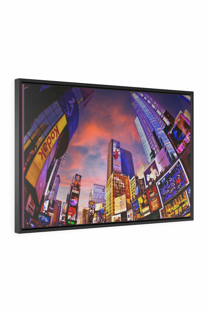 Times Square Gallery Canvas Wraps, Horizontal Frame