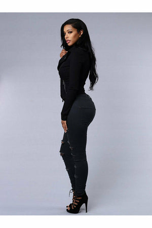 Ripped jeans for women