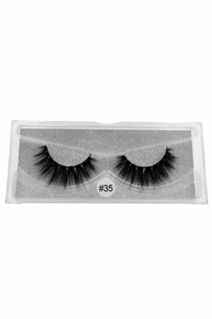 YSDO 1 Pair 3D Mink Eyelashes Fluffy Dramatic Eyelashes Makeup Wispy Mink Lashes Natural Long False Eyelashes Thick Fake Lashes