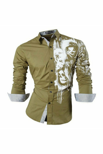 Sportrendy Shirt Dress Casual Long Sleeve