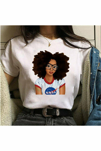 ZOGANKIN  Cool Melanin Girl Print