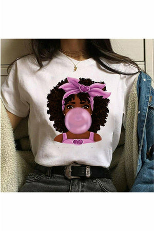 ZOGANKIN  Cool Melanin Girl Print