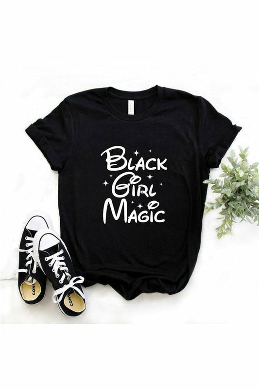 Black Girl Magic Print T