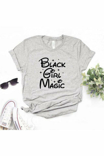 Black Girl Magic Print T