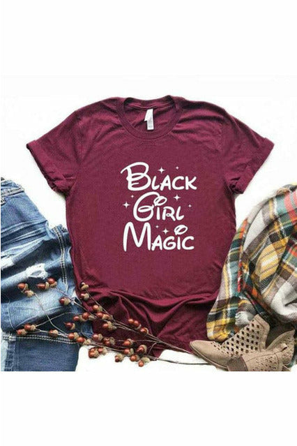Black Girl Magic Print T