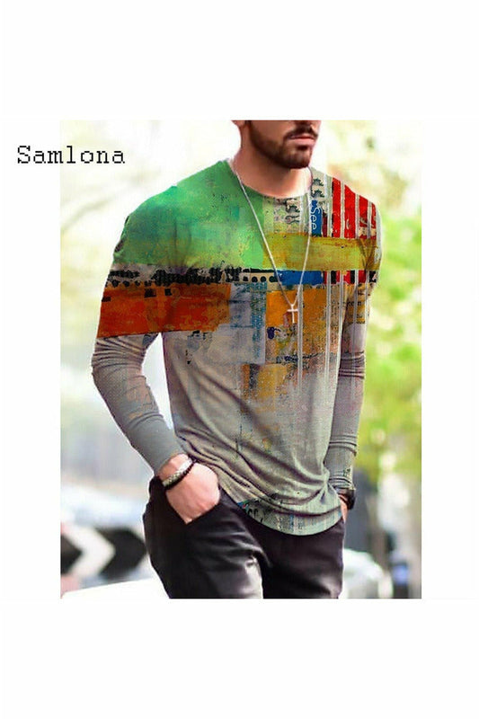 Samlona New Patchwork T-shirt