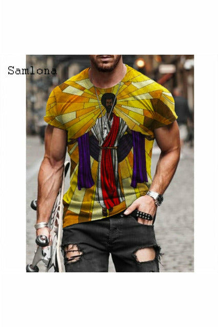 Samlona New Patchwork T-shirt