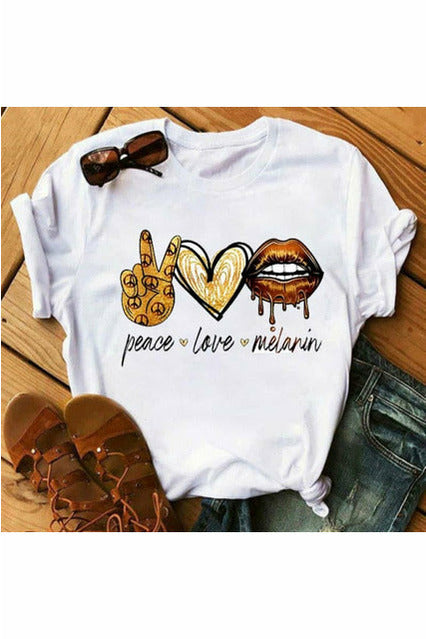 Lips Watercolor Graphic T