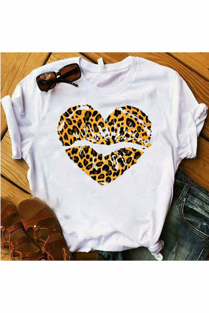 Lips on T Shirt