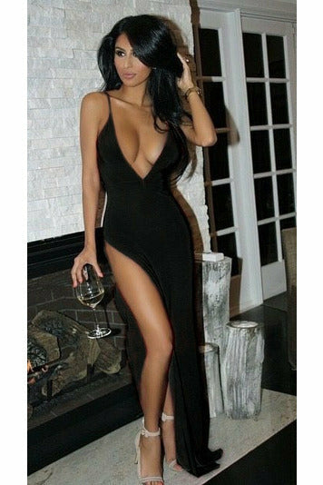 Deep Plunge Dress