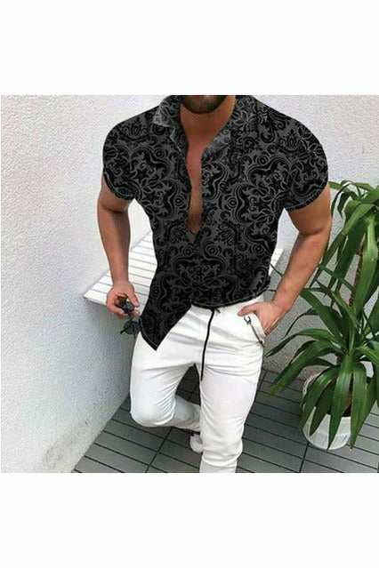 Printed Hawaii Casual Shirts