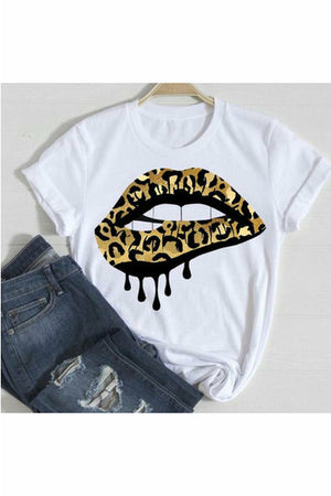 Lip Leopard Love Fashion 90s