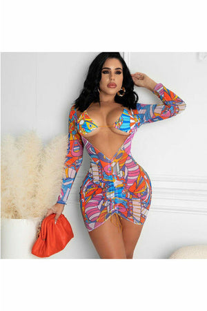 Long Sleeve Dress, Two Piece