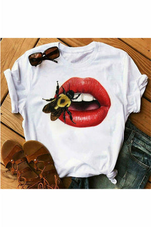 Lips, Colorful, Sexy, Suggestive