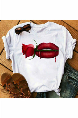 Lips, Colorful, Sexy, Suggestive