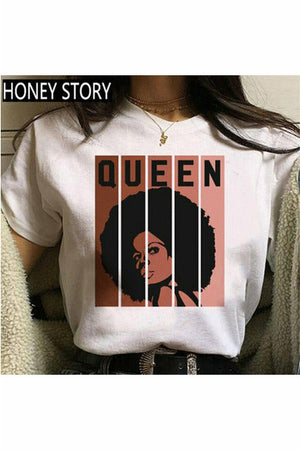 Kawaii Melanin T Shirt W
