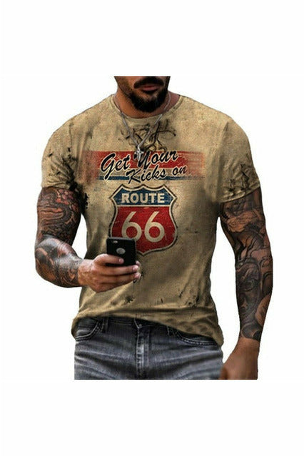 Retro style urban fashion T-shirt