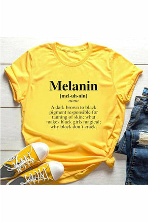 Kawaii Melanin T Shirt W