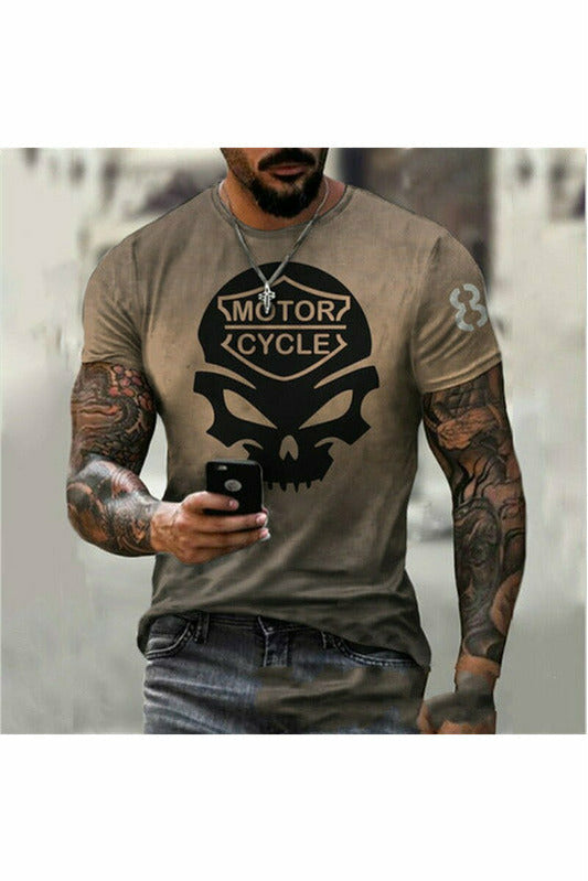 Large size short-sleeved T-shirt