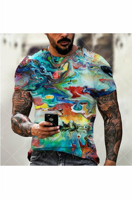 Oversized T Shirt Men Urban