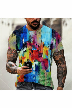 Oversized T Shirt Men Urban