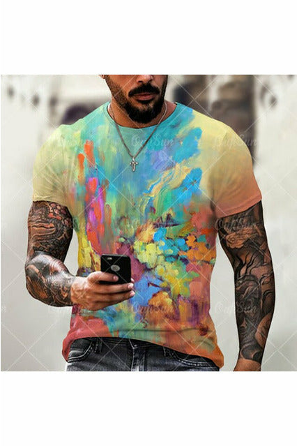 Oversized T Shirt Men Urban