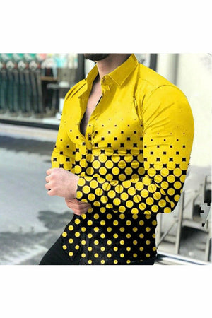 Long sleeve dot print