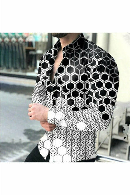 Long sleeve dot print