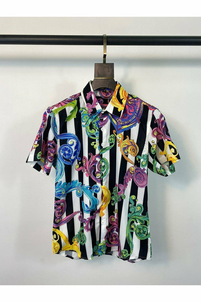 Mens Summer Beach Hawaiian Shirt